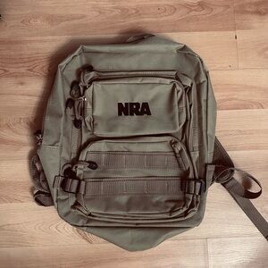 NRA  tan Men's Backpack
